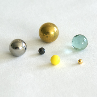 Balls from different materials